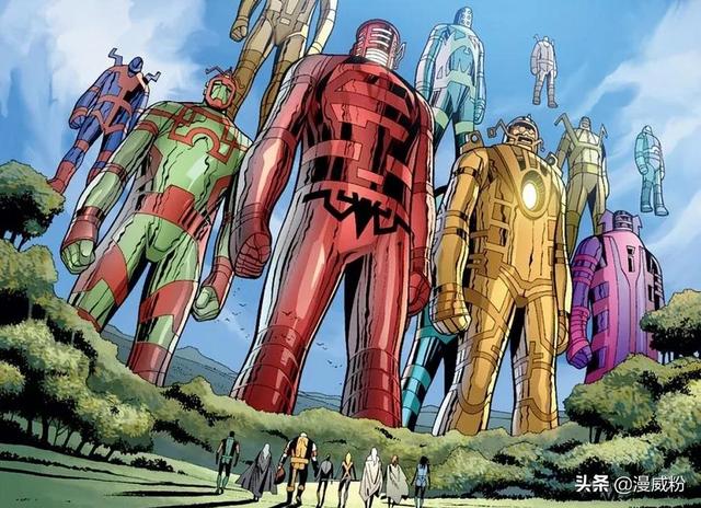 《永恒族》天神组有多高?大概是漫画设定的500倍|地球_新浪新闻