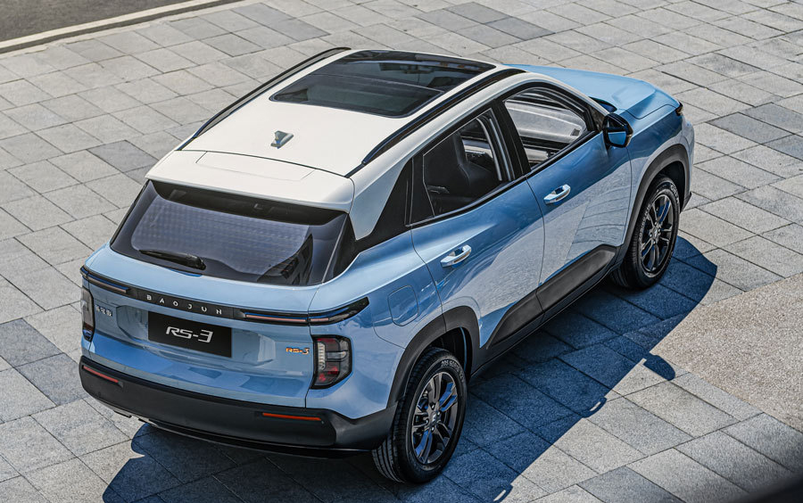 10月底正式上市 2022款宝骏RS-3增元气色涂装