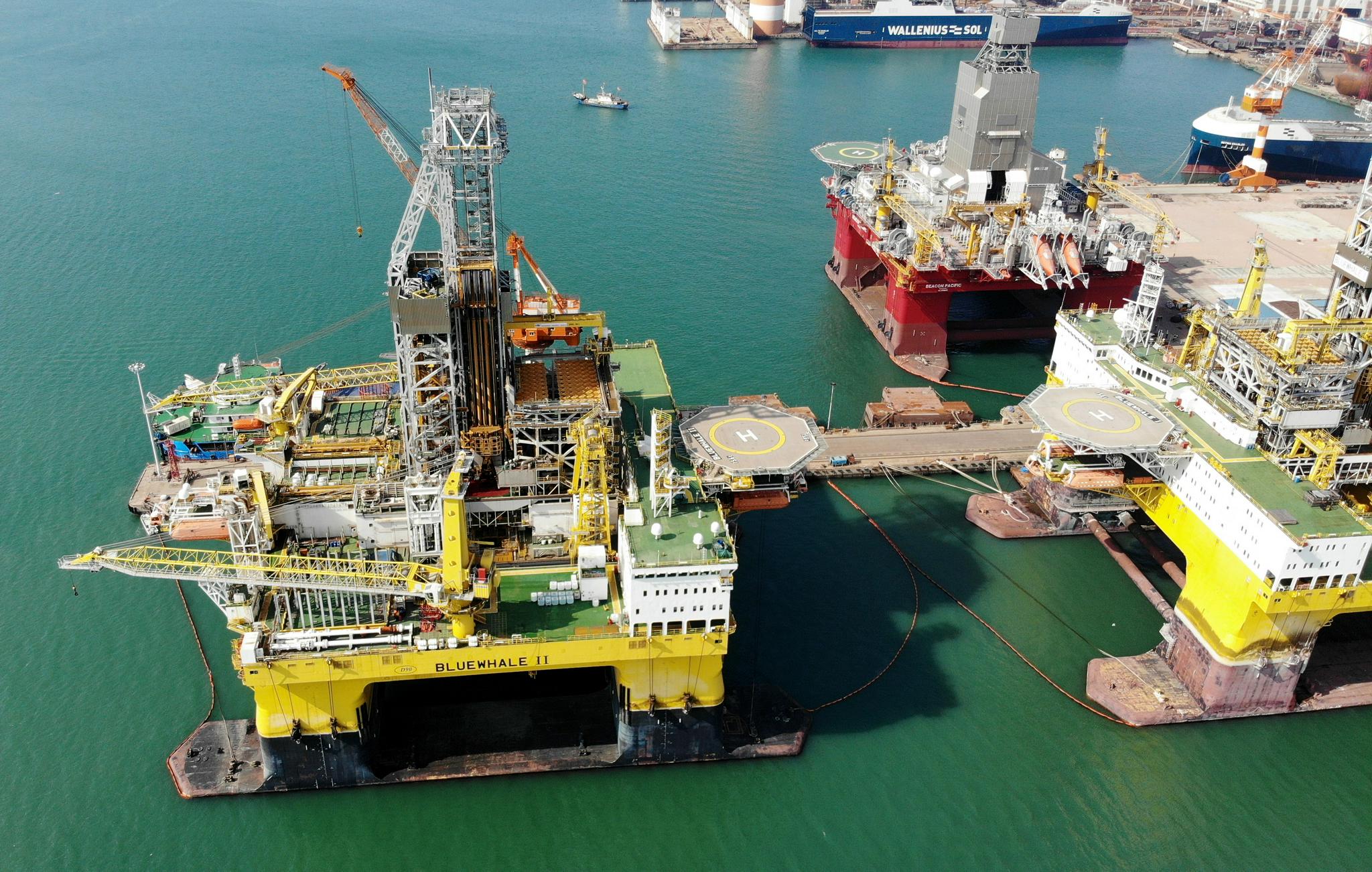 探访大国重器蓝鲸1号