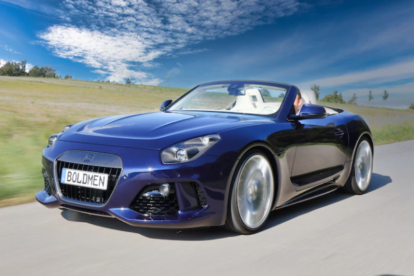 宝马z4升级版:双座敞篷跑车"boldman cr4"横空出世