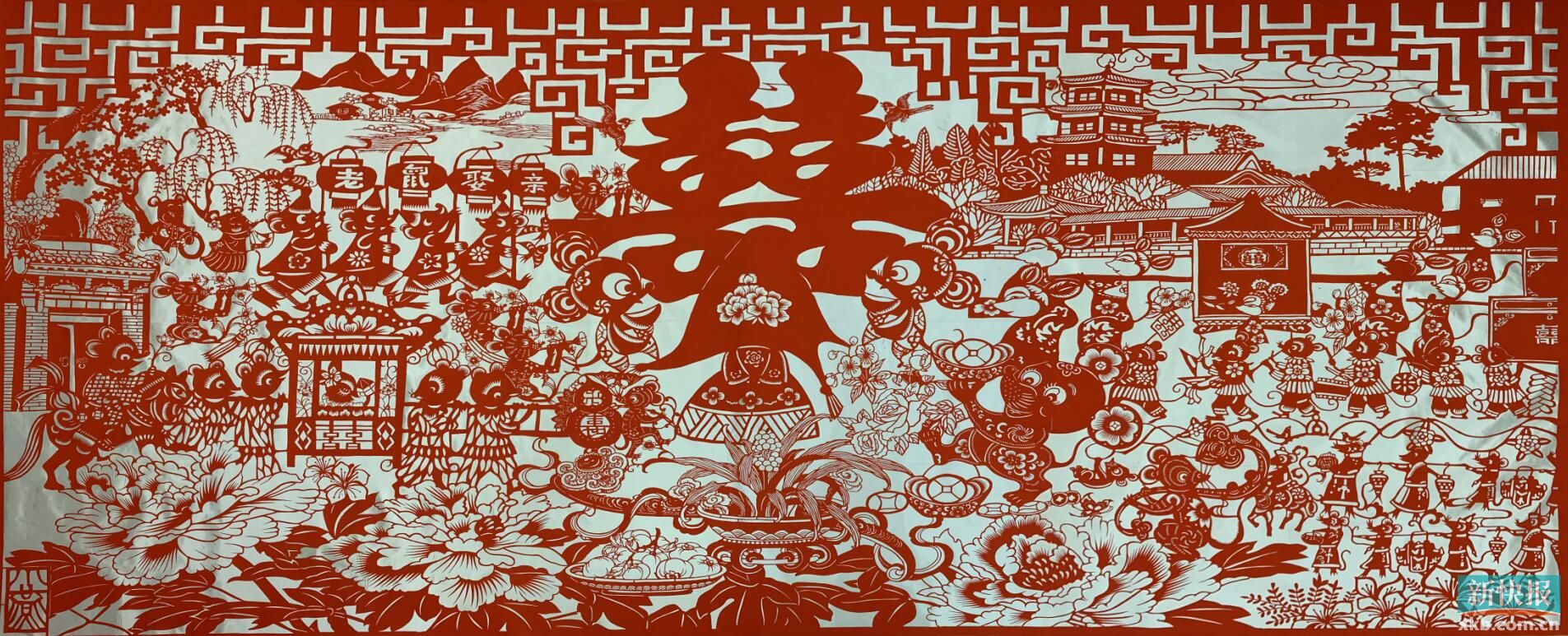 巧手巾帼筑梦明天陈小燕一剪一纸透出女性心灵手巧