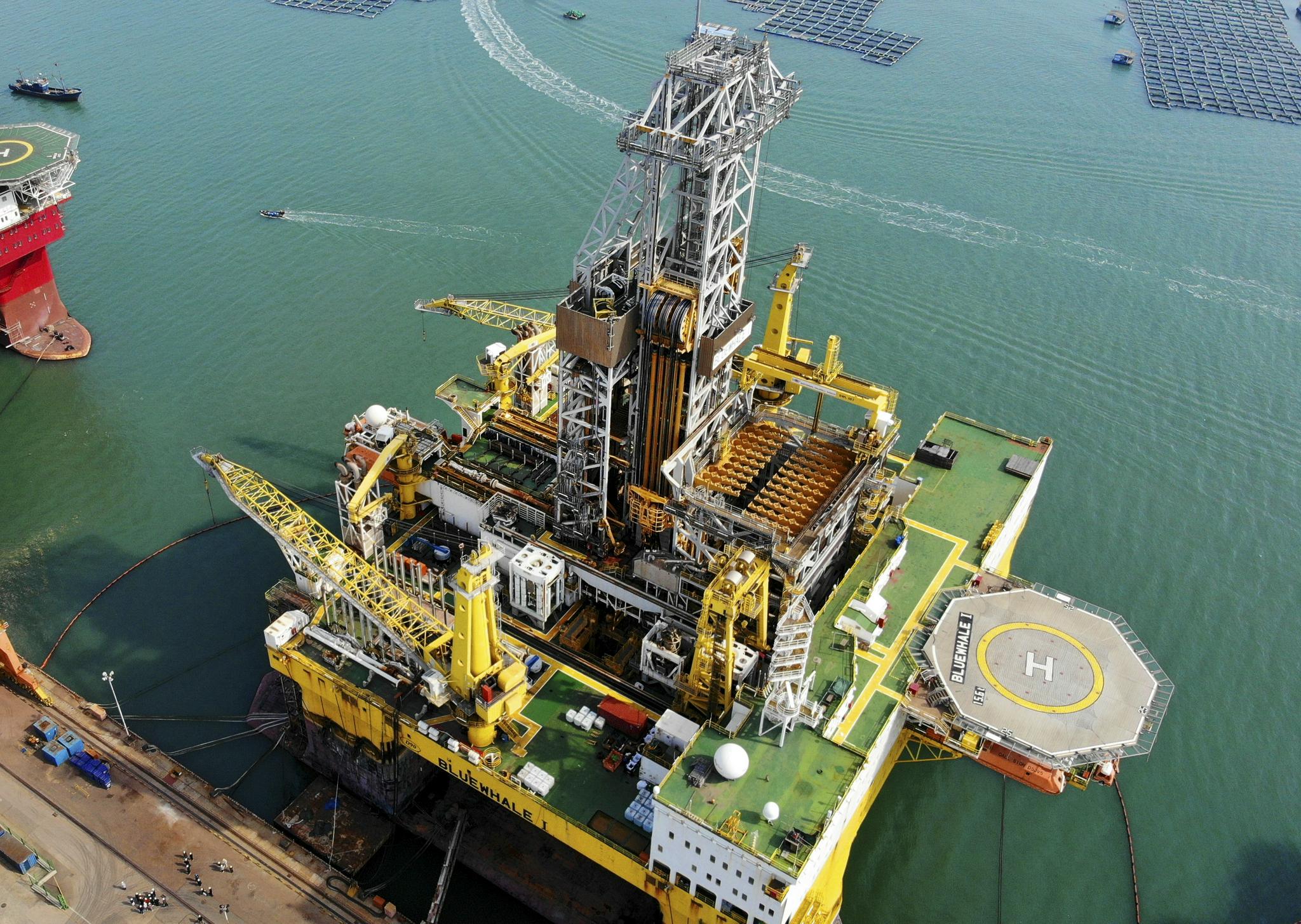 探访大国重器蓝鲸1号