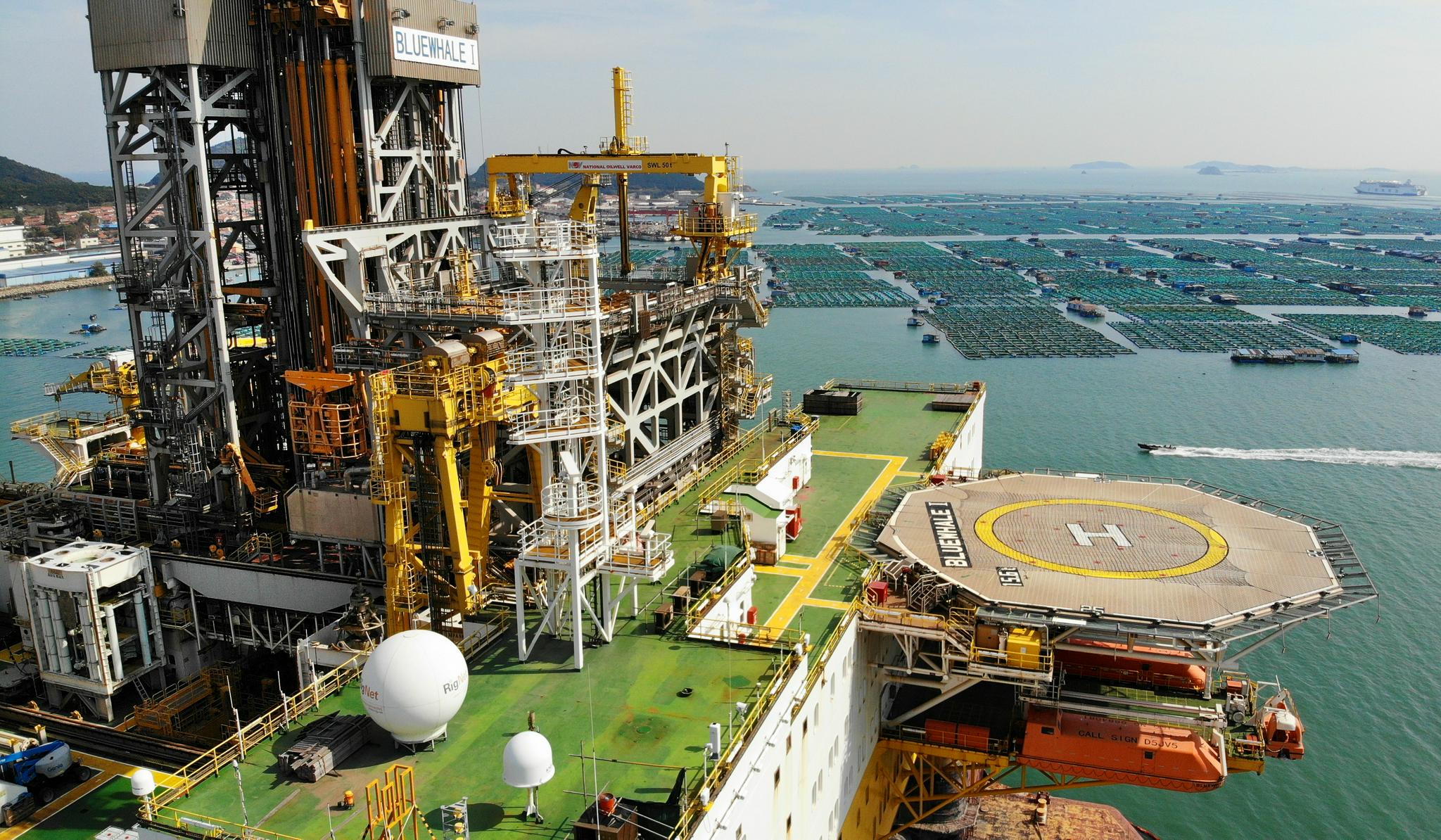 探访大国重器蓝鲸1号