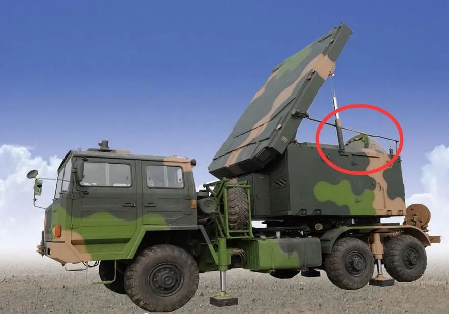 红旗9的火控雷达,后面有个喇叭口,这是pesa雷达的特征,延续了俄罗斯的