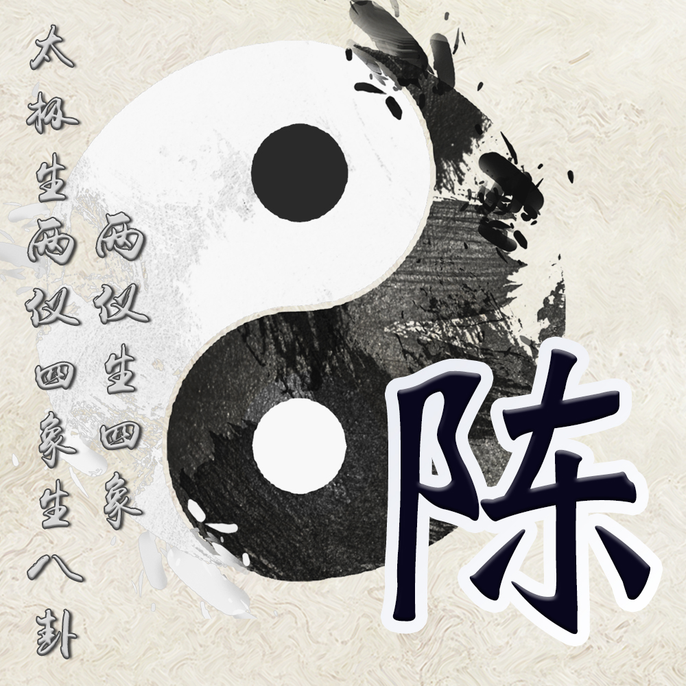 太极八卦中国风23张黑白创意姓氏头像用传统彰显个性