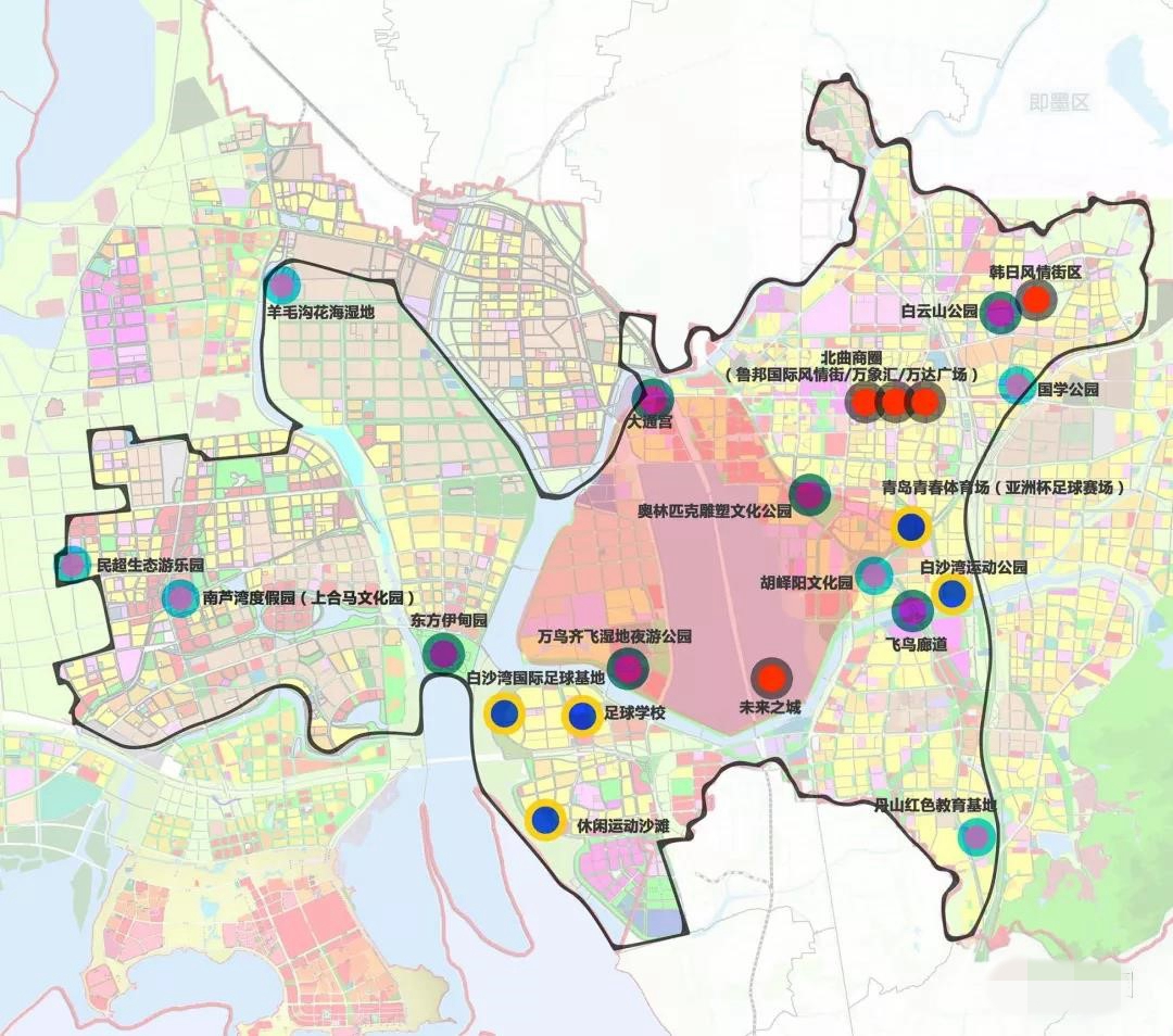 白沙湾万鸟齐飞夜游公园规划亮相
