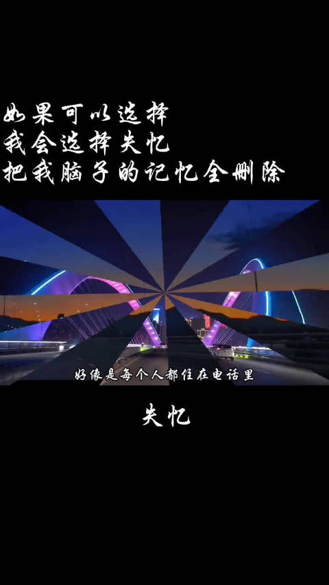 如果可以选择性失忆,我会选择忘掉,曾经属于我们的,那一段……_手机