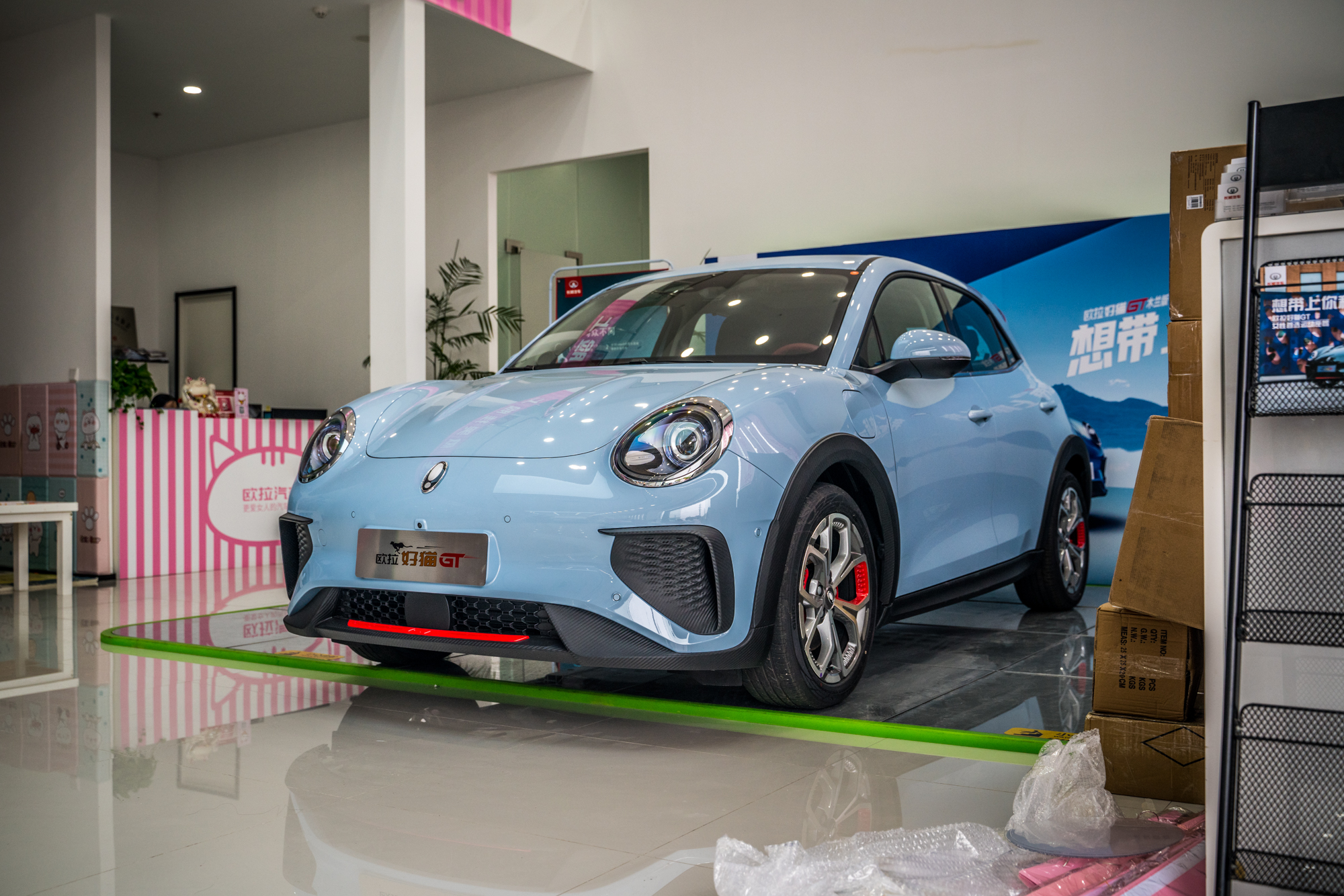 到店弹车:欧拉好猫gt木兰版,凭什么火爆女性纯电车市场?-新浪汽车