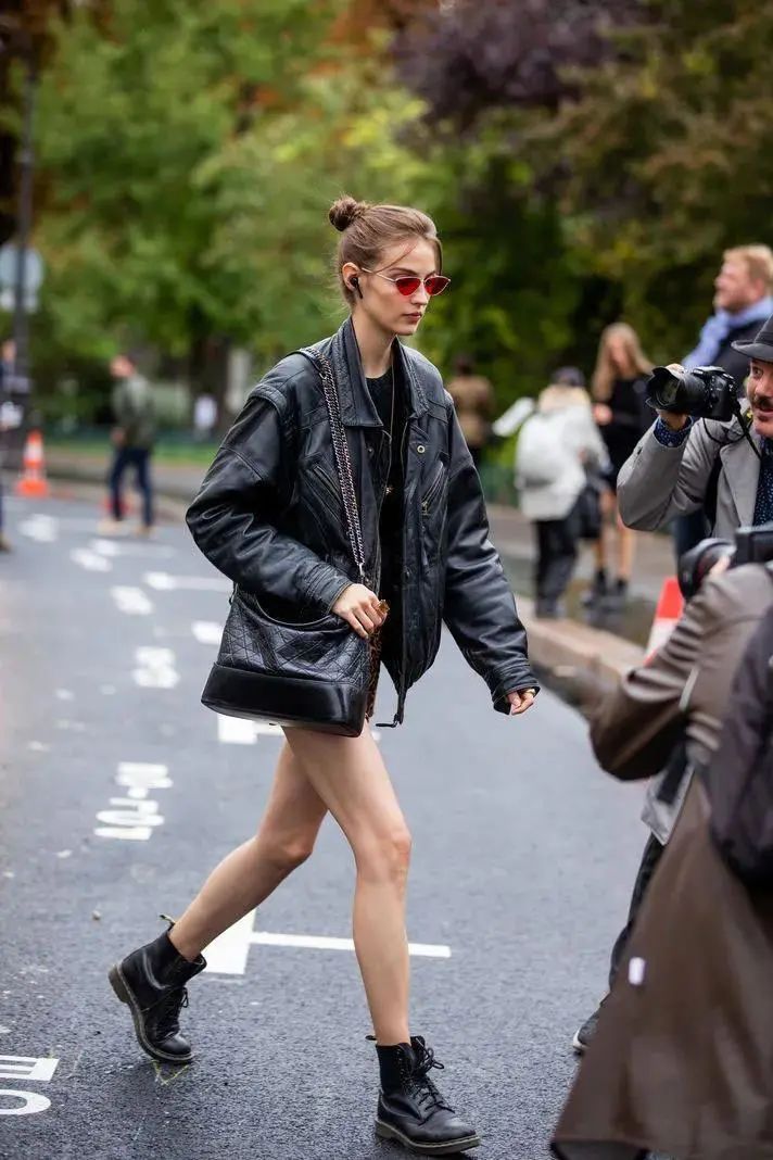 1双马丁靴45种穿搭可盐可甜谁穿都被夸