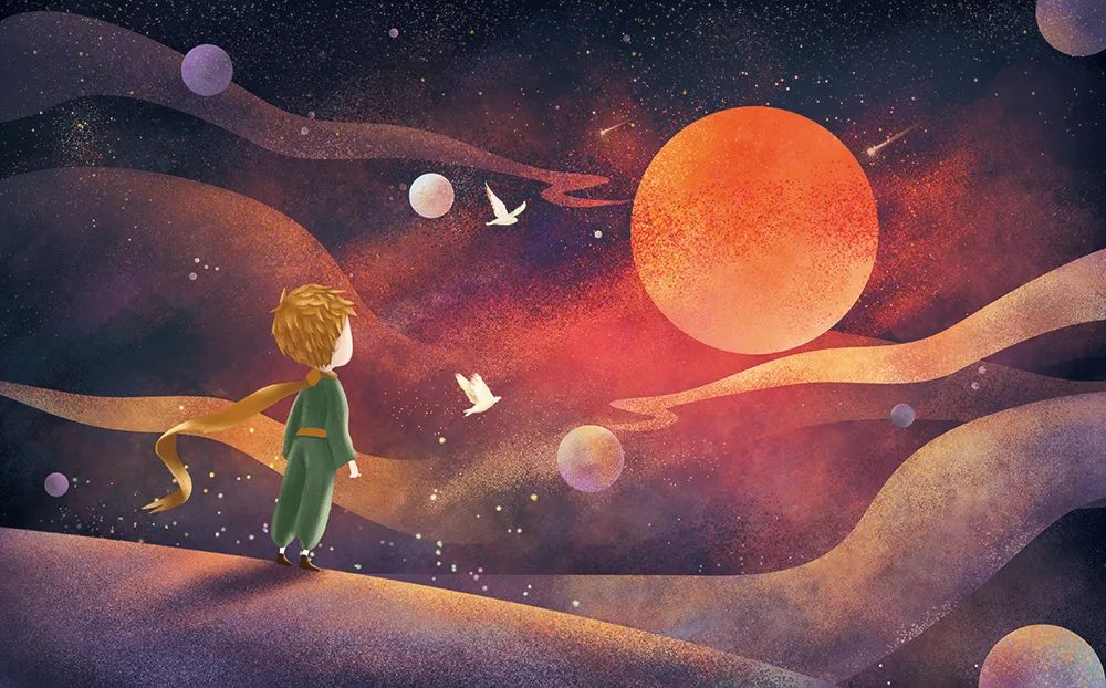 听这是一个老王子与小王子的故事