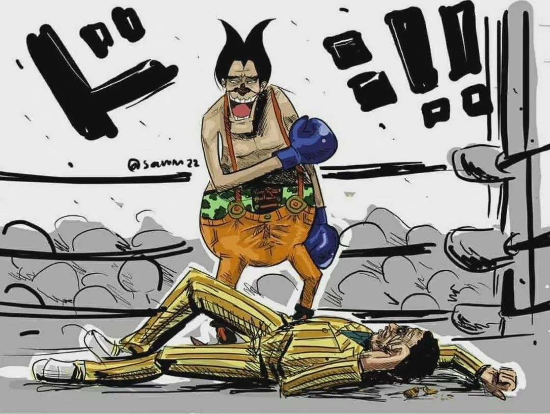 黄猿天天打酱油终于有人制裁了