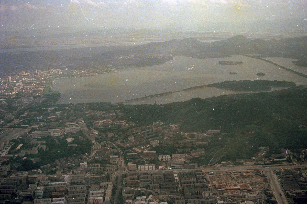 松木场、湖滨、西湖、钱塘江，1985年。