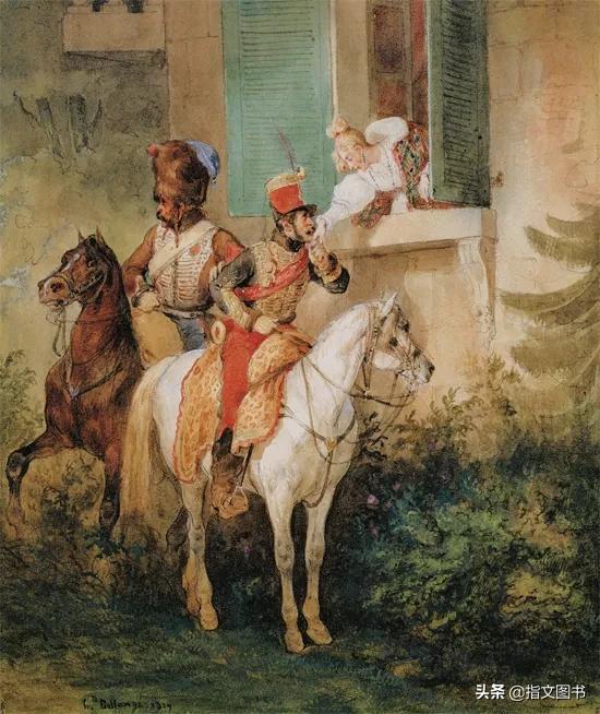 这场战役期间,发生了一个插曲,他与维琴察的一名意大利贵族女人勾搭上