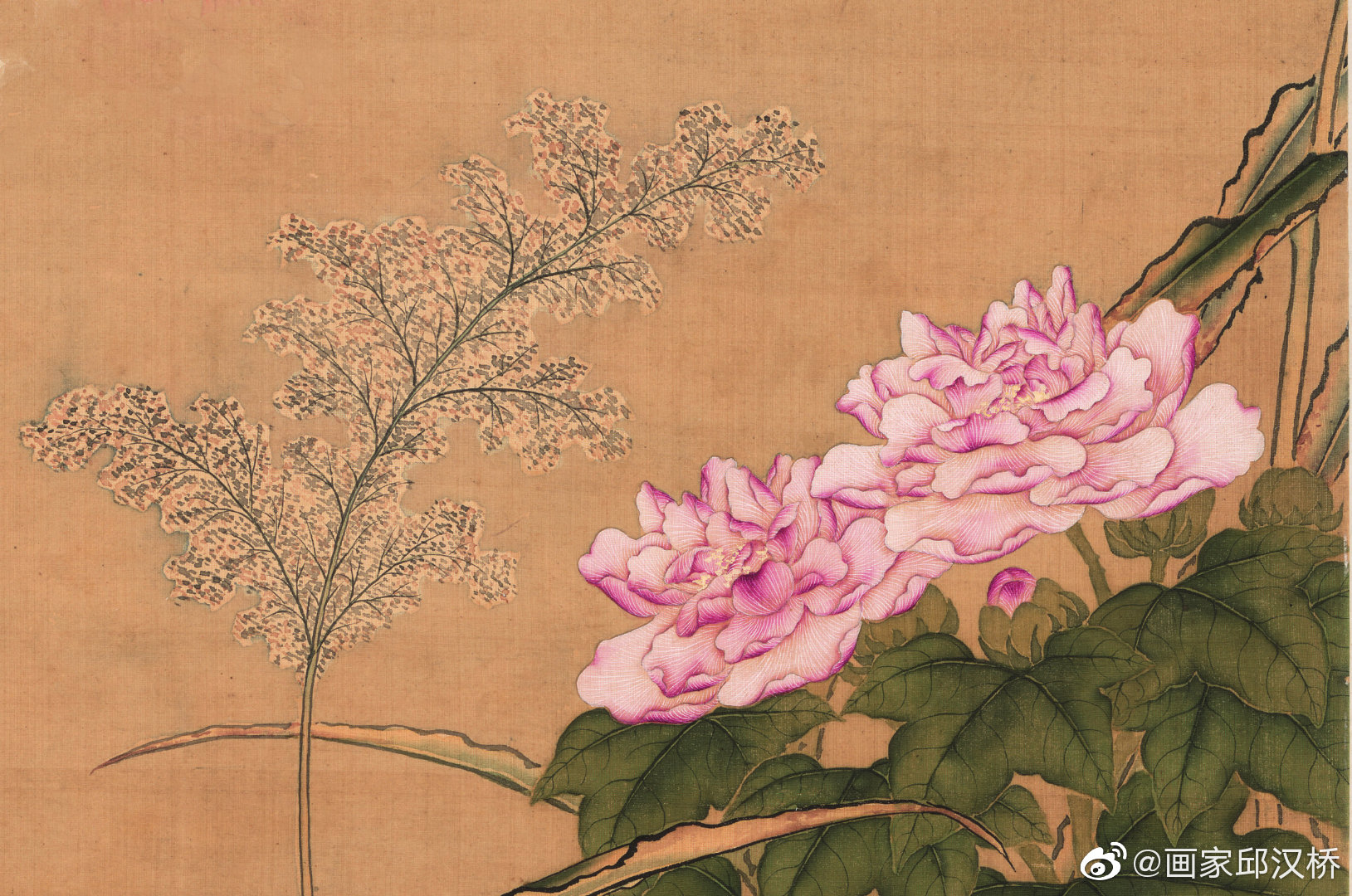 5厘米,横67.9厘米……|芙蓉芦雁图_新浪新闻