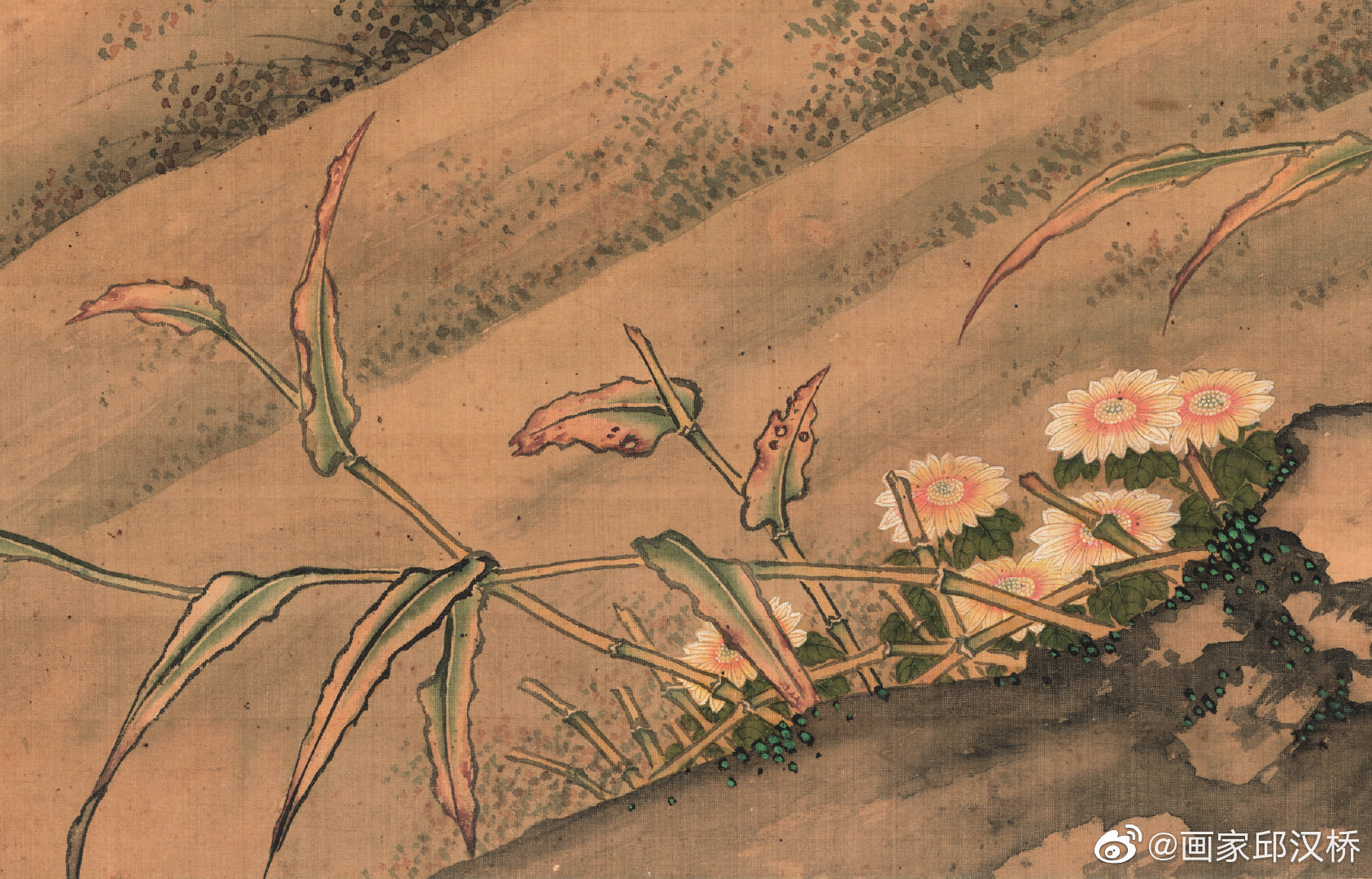 5厘米,横67.9厘米……|芙蓉芦雁图_新浪新闻