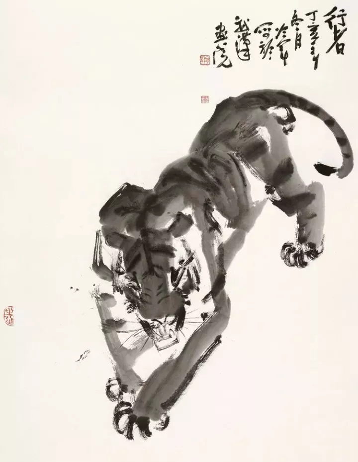 鉴赏冷军罕见国画作品欣赏