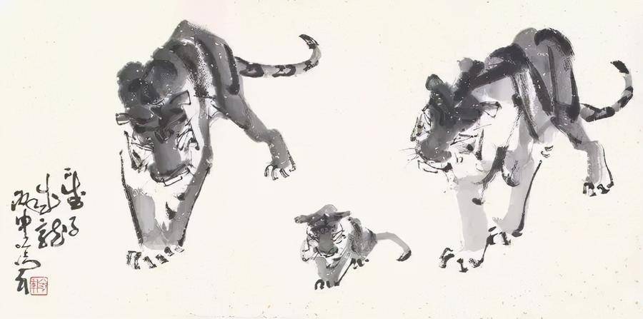 鉴赏| 冷军罕见国画作品欣赏|国画|油画_新浪新闻