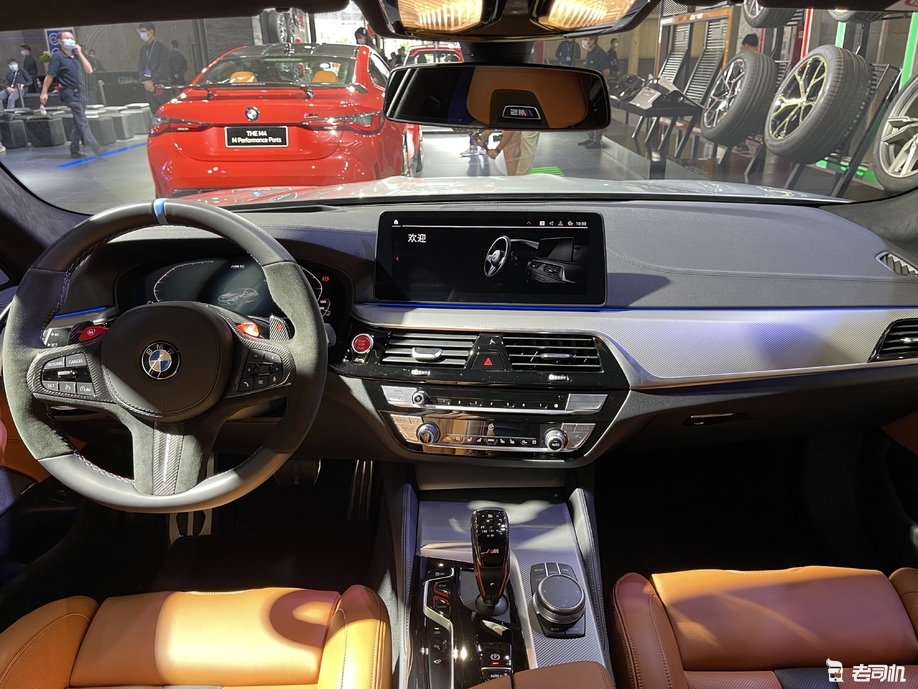 2021中国国际汽车改装展宝马m5mperformance套件版亮相