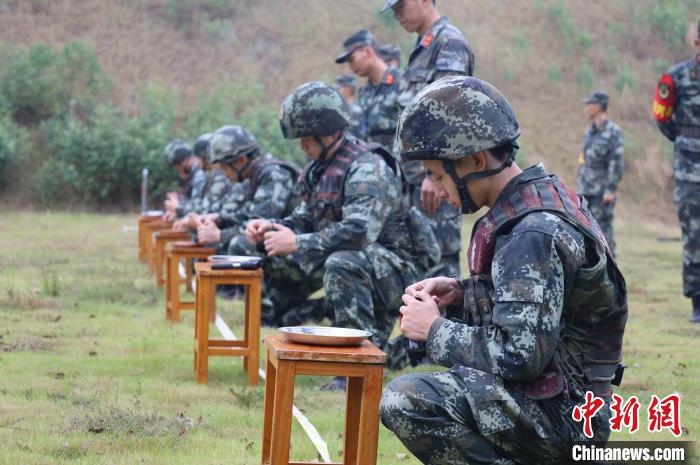 军体之星争夺激烈武警漳州支队展开比武竞赛