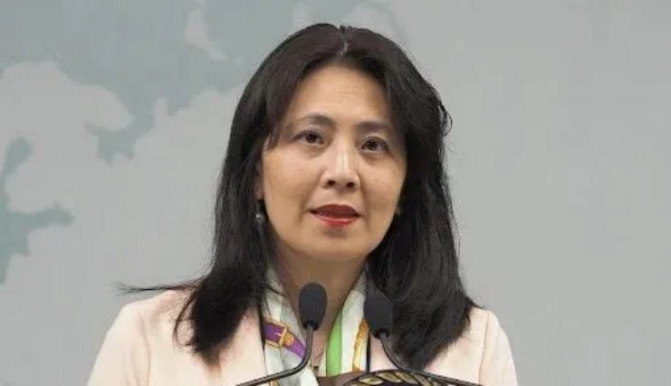 台"外交部"发言人欧江安 资料图