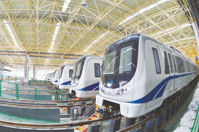 南宁地铁5号线试运行良好预计年底开通