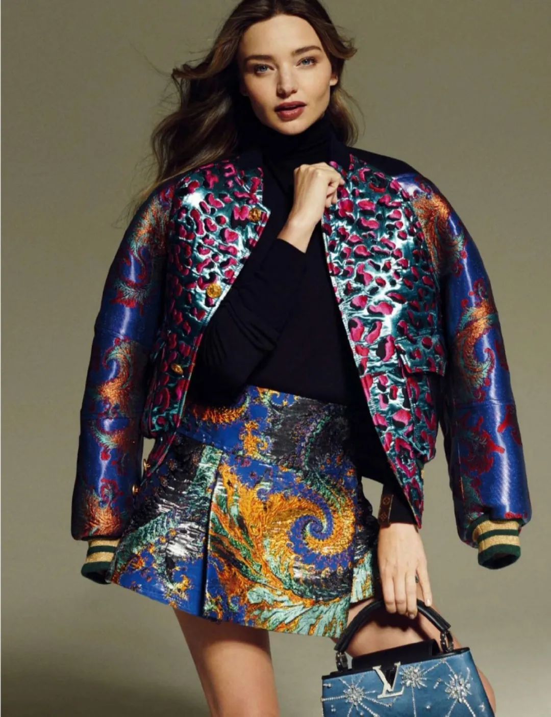 大女人气场的超模可儿丨赏色