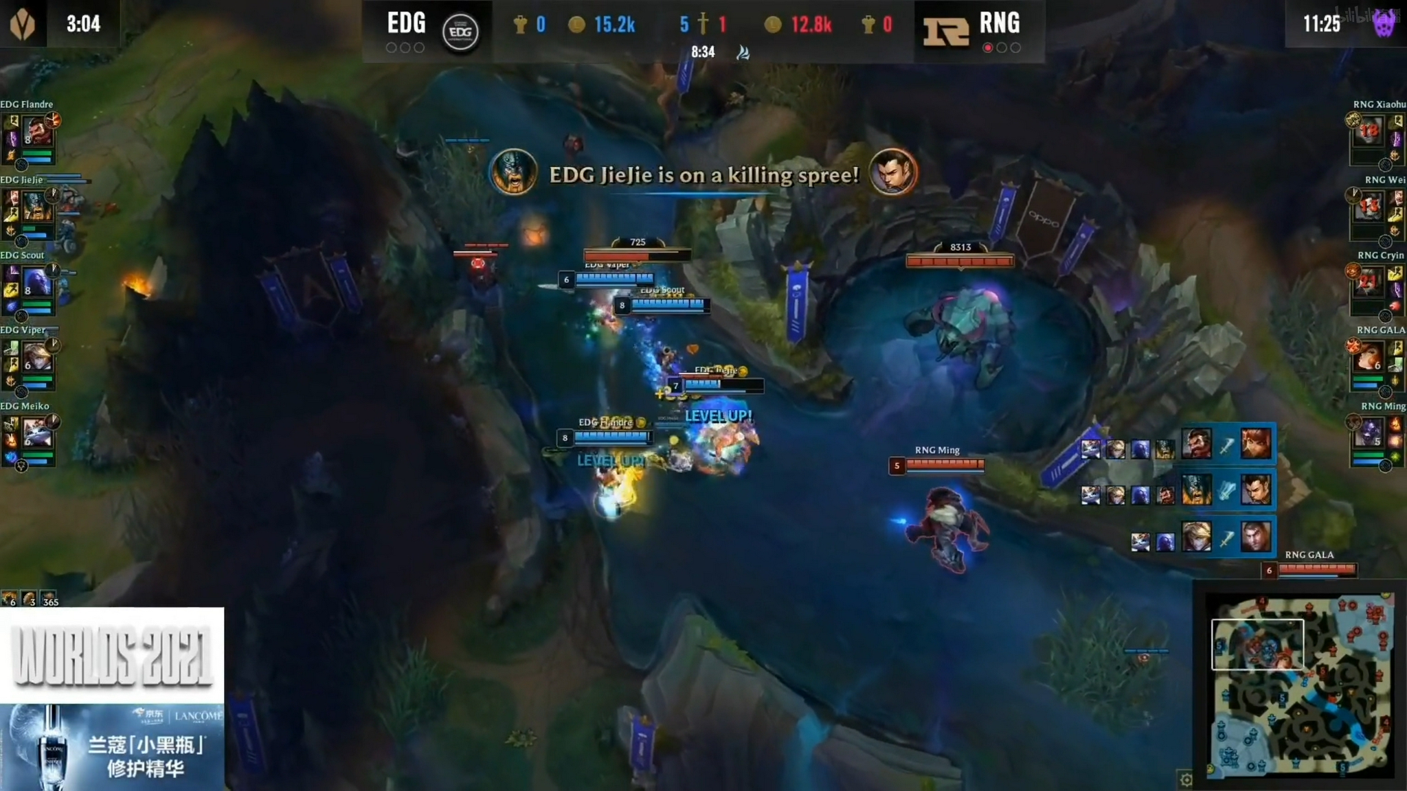 恭喜EDG晋级四强！建队以来首次突破八强，虽然两队失误都很多休闲区蓝鸢梦想 - Www.slyday.coM