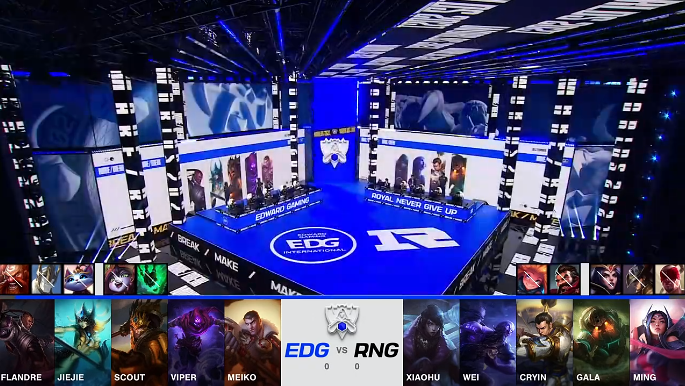 S11全球总决赛：EDG击败RNG纪录晋级4强！看完后，网友有点慌休闲区蓝鸢梦想 - Www.slyday.coM