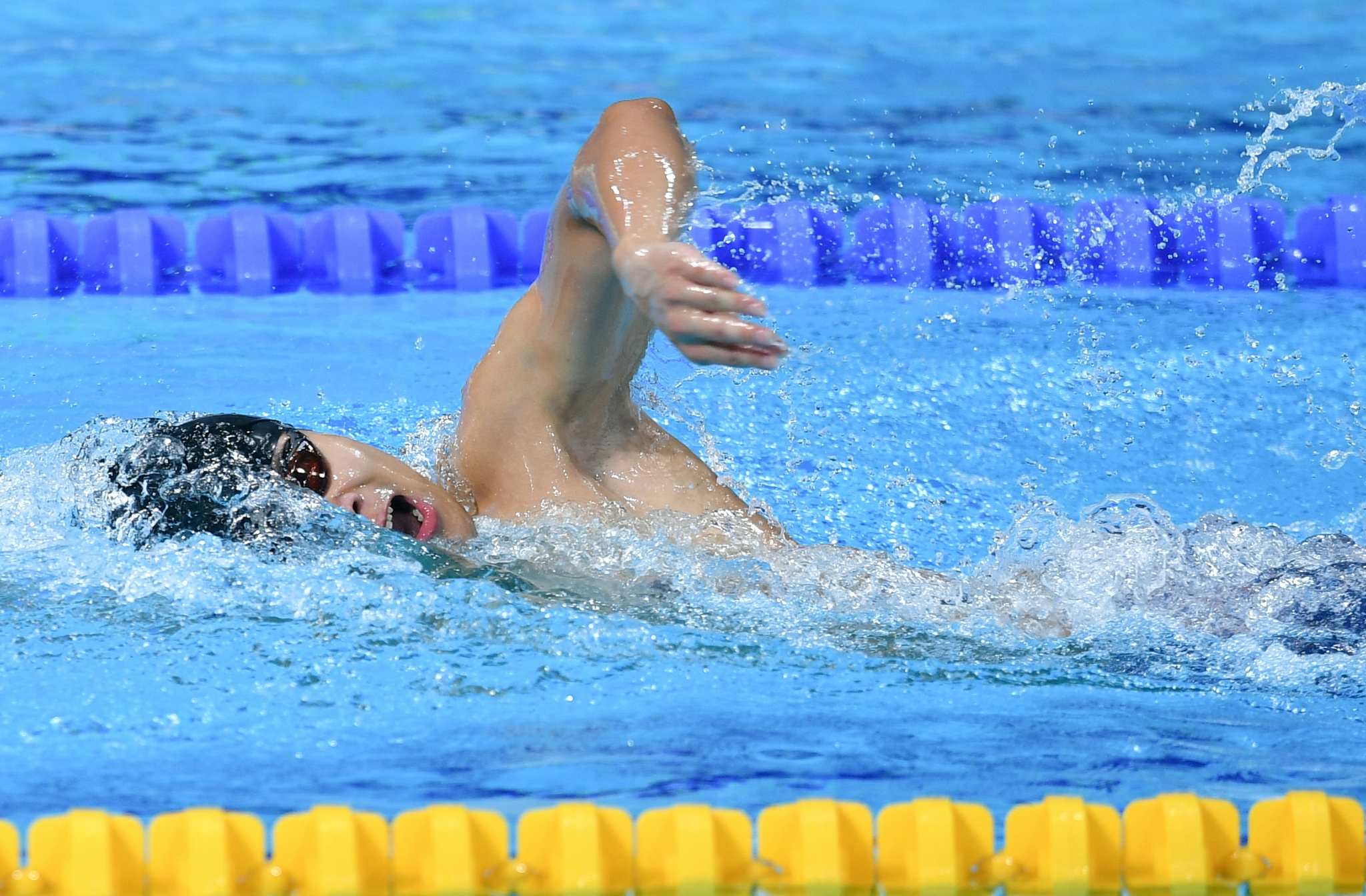 残运会——游泳:男子400米自由泳s15级决赛赛况|残运会|张博文|天津队