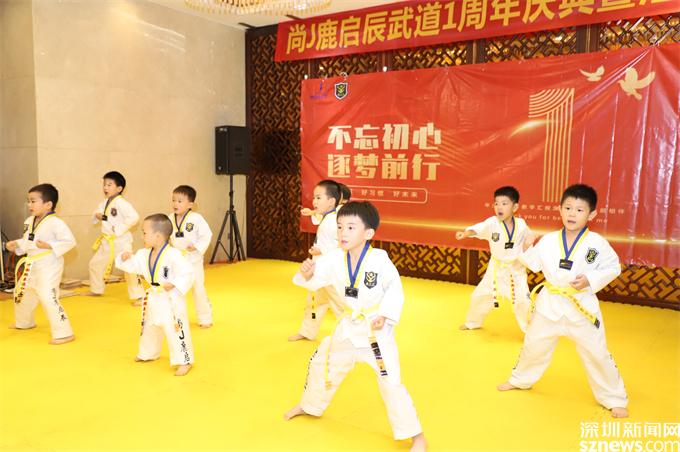 小小少年郎 跆拳道展英姿__财经头条