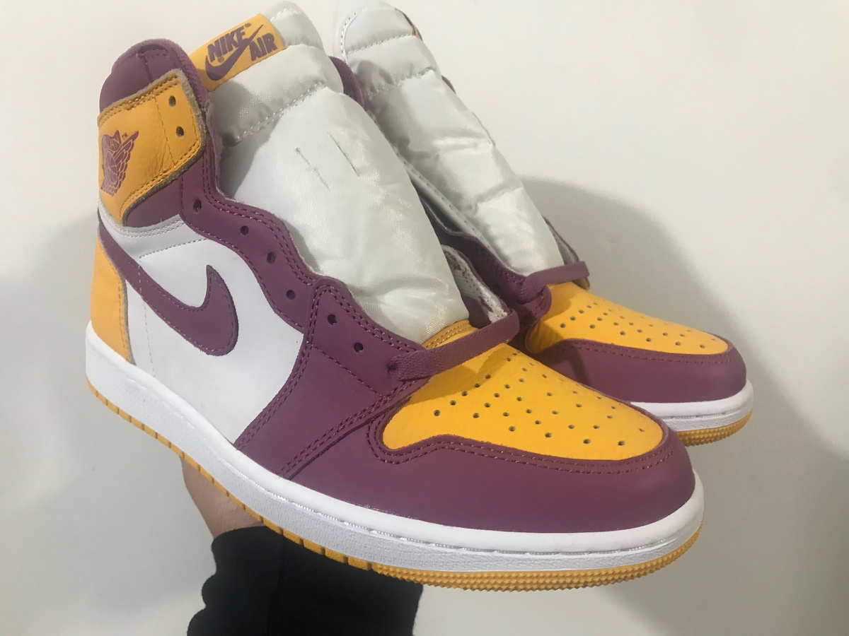 湖人配色 air jordan 1 high 发售日期曝光!