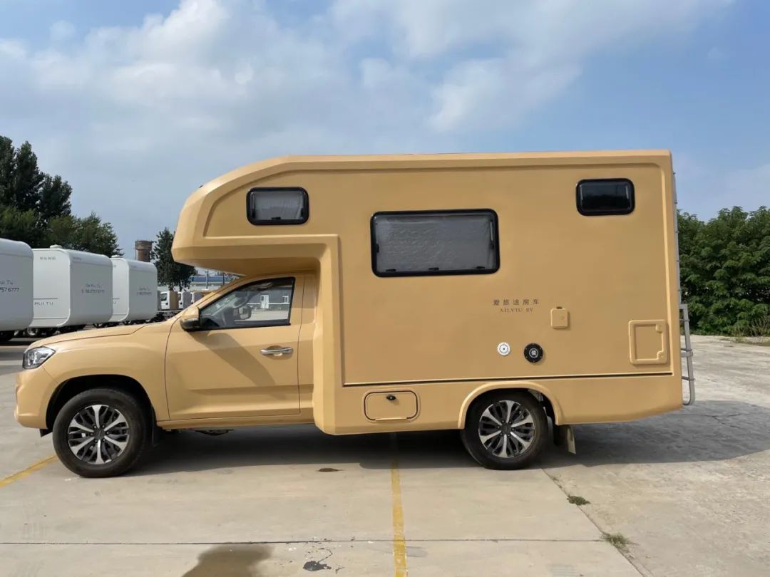 无尾床释放空间爱旅途t70四驱皮卡房车