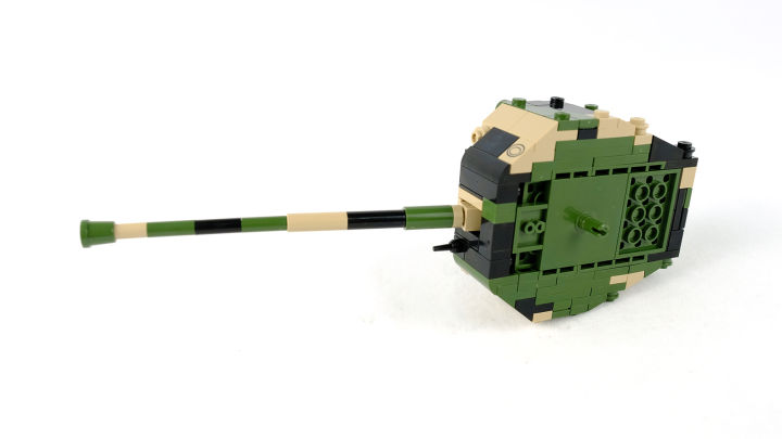 罕见的陆上巡洋舰试玩cobi积木tog2超重型坦克