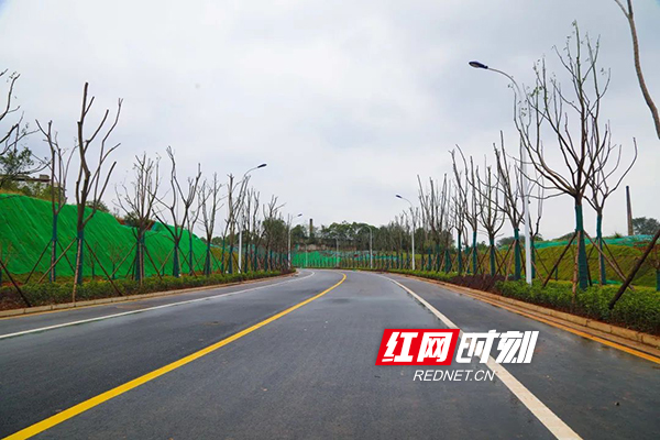 虹山路,蓝山路,狮山路预计年内建成 大王山片区路网不断完善