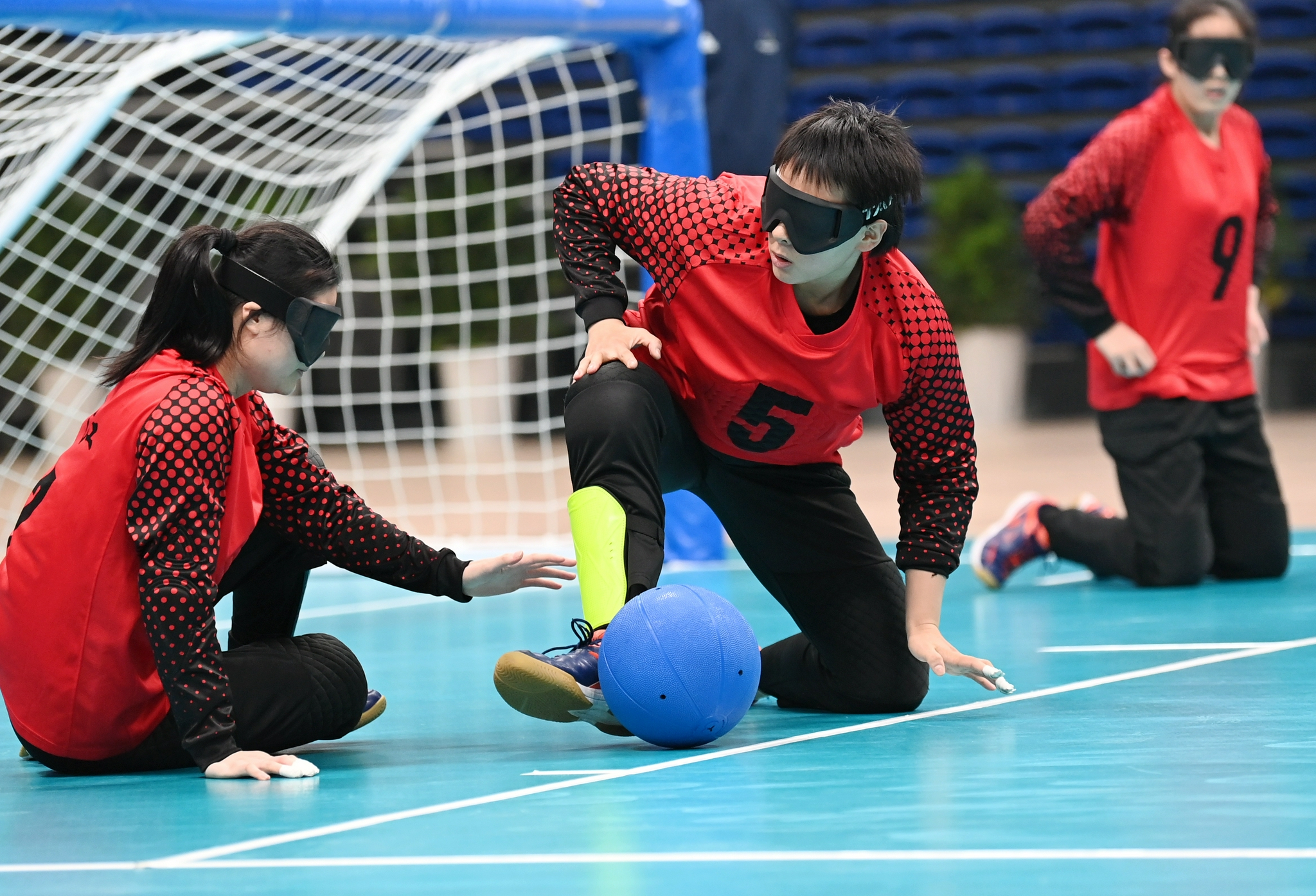 残运会——盲人门球女子组:浙江队胜四川队|四川队|残运会|浙江队