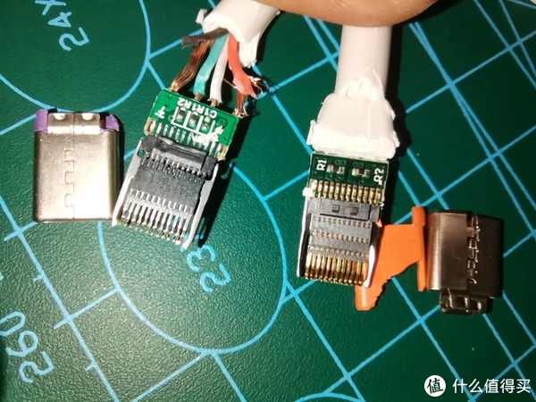 白菜价5atypec手机充电线拆解及对比