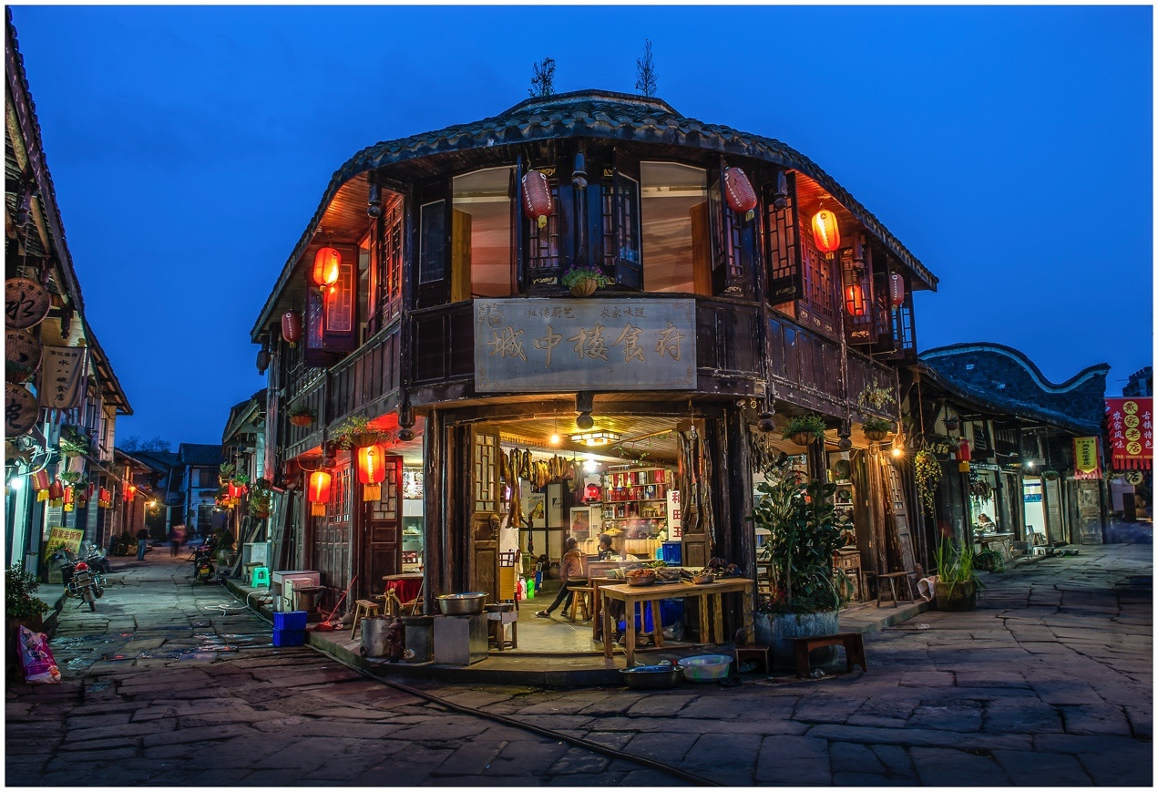 合川涞滩古镇(央广网发 组委会供图)