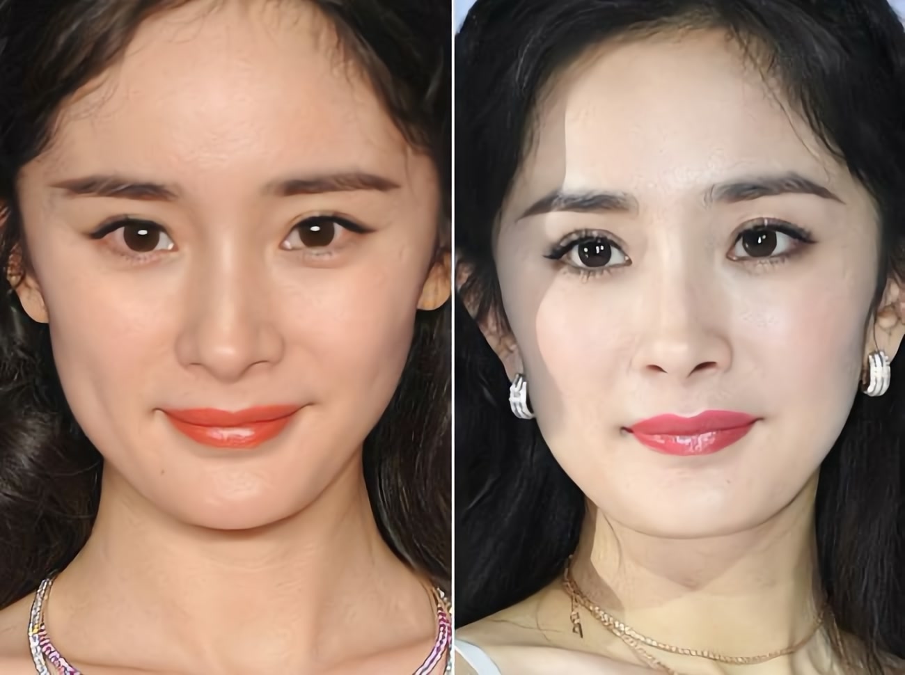 这款眉形是大脸妹纸的福音,连小脸的杨幂,江疏影都爱得不行了|杨幂