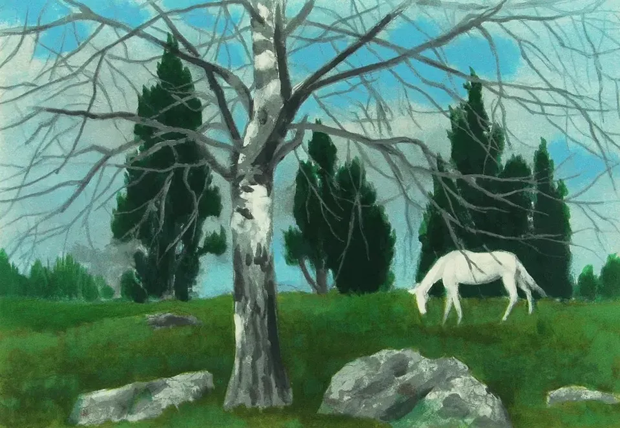 鉴赏| 清冷的诗意——东山魁夷作品欣赏|东京_新浪新闻