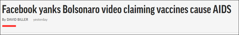 巴西总统竟称“打新冠疫苗易得艾滋病”，视频没了休闲区蓝鸢梦想 - Www.slyday.coM