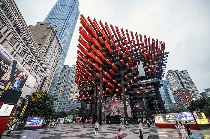 解放碑朝天门打造世界知名商圈快看规划