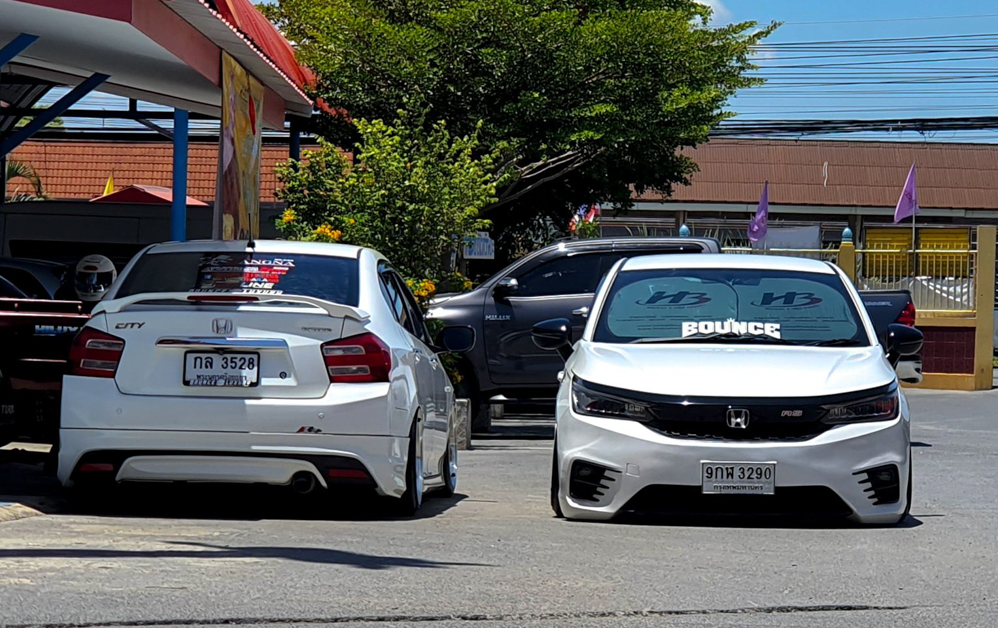 看看泰国车友爆改的超低趴风格2020本田锋范这外形你喜欢吗