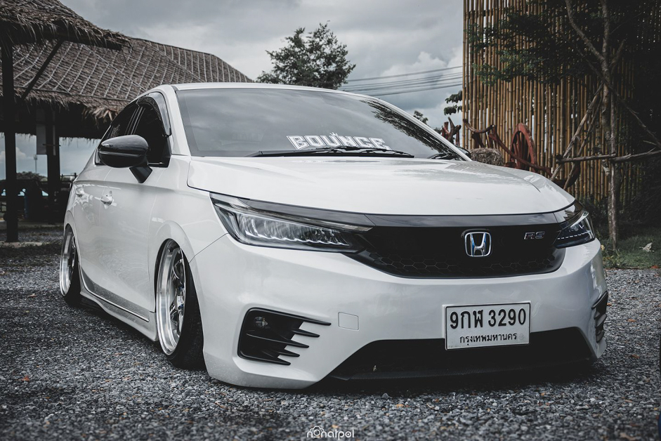 看看泰国车友爆改的超低趴风格2020本田锋范这外形你喜欢吗