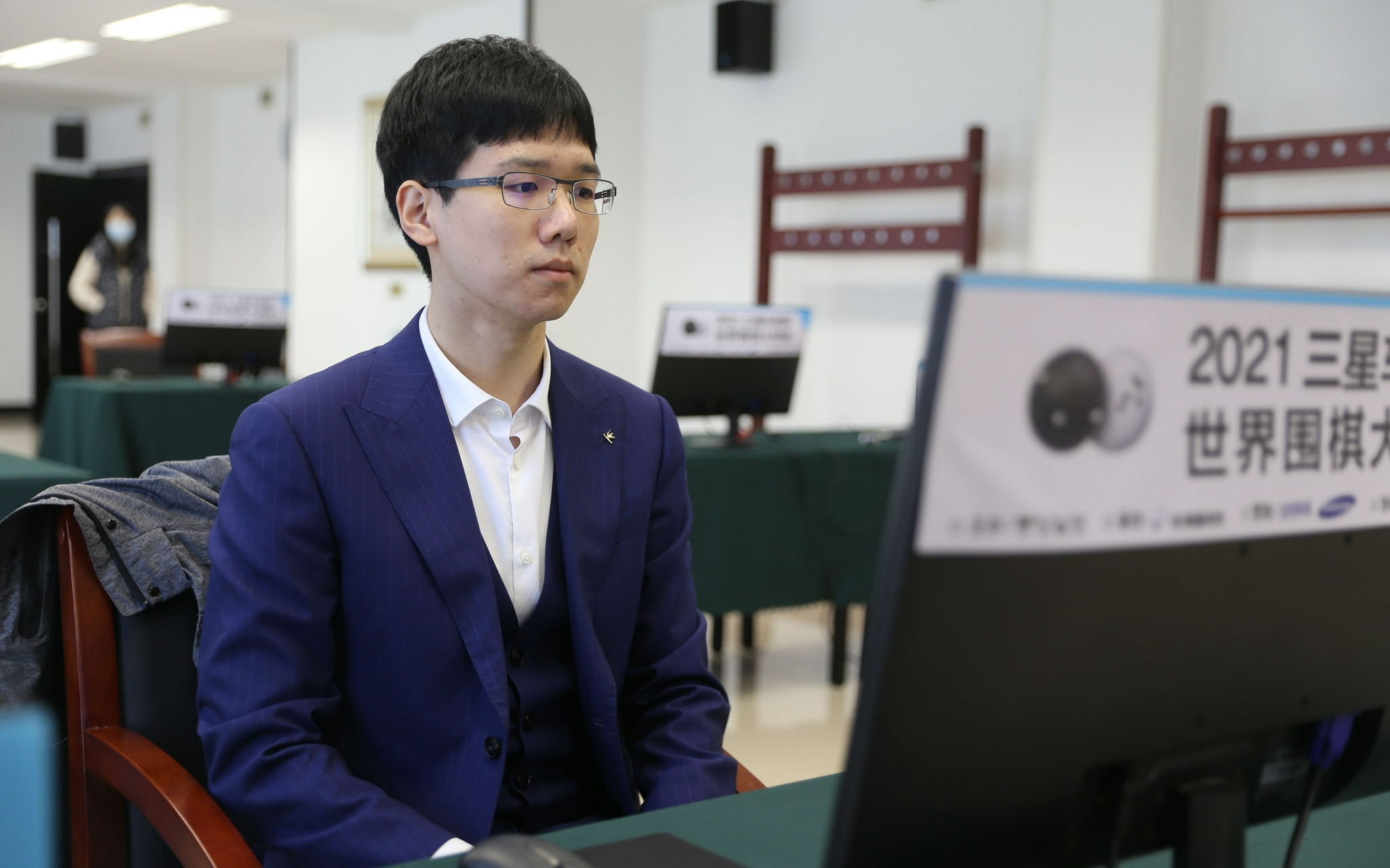 赵晨宇不敌朴廷桓。图/中国围棋协会