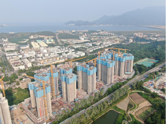 大鹏新区最大人才住房项目封顶建成后可提供3050套住房
