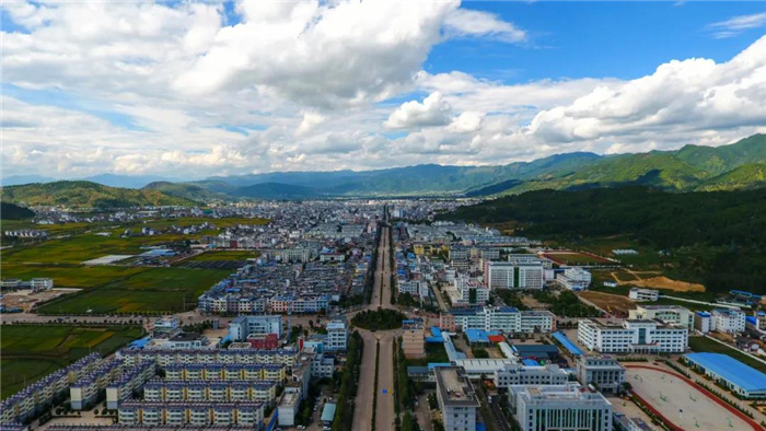 永胜县城的美丽蝶变