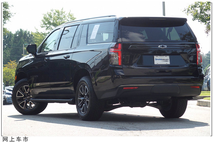真正美式肌肉雪佛兰旗舰suv实拍搭越野套件外观更霸气