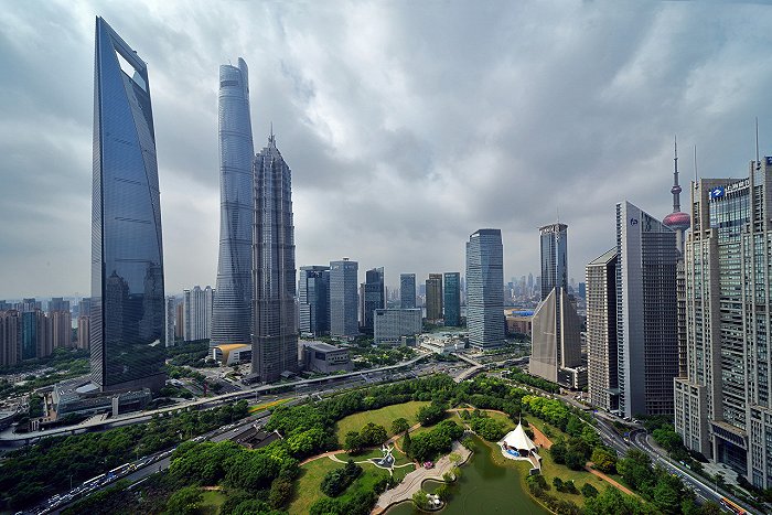 陆家嘴中心绿地.图片来源:图虫