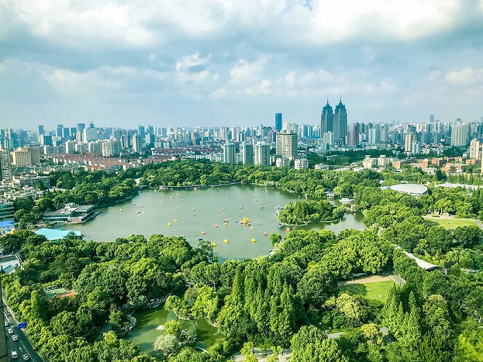 长风公园.图片来源:图虫