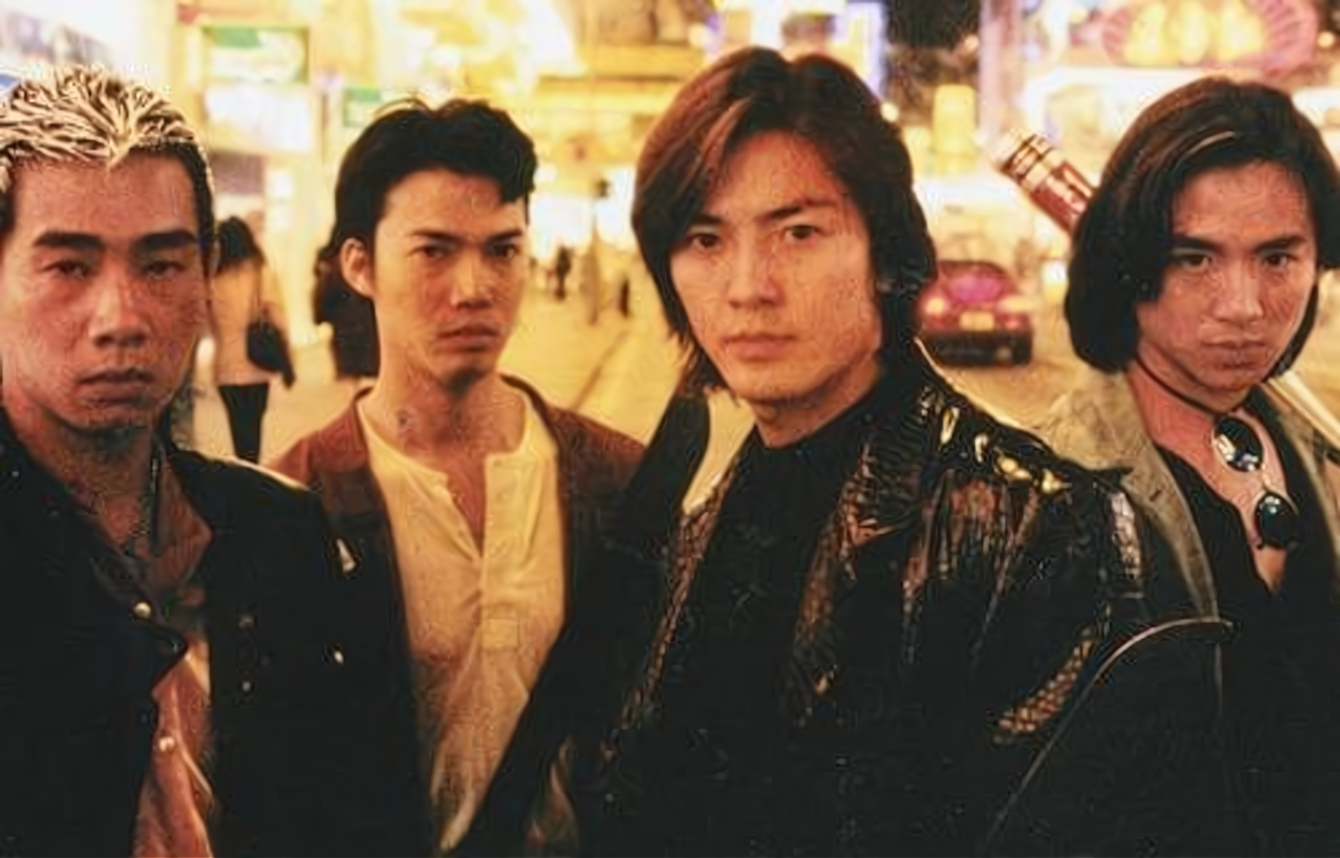 58岁张耀扬与林韦辰聚会现场再唱古惑仔主题曲发际线严重后移